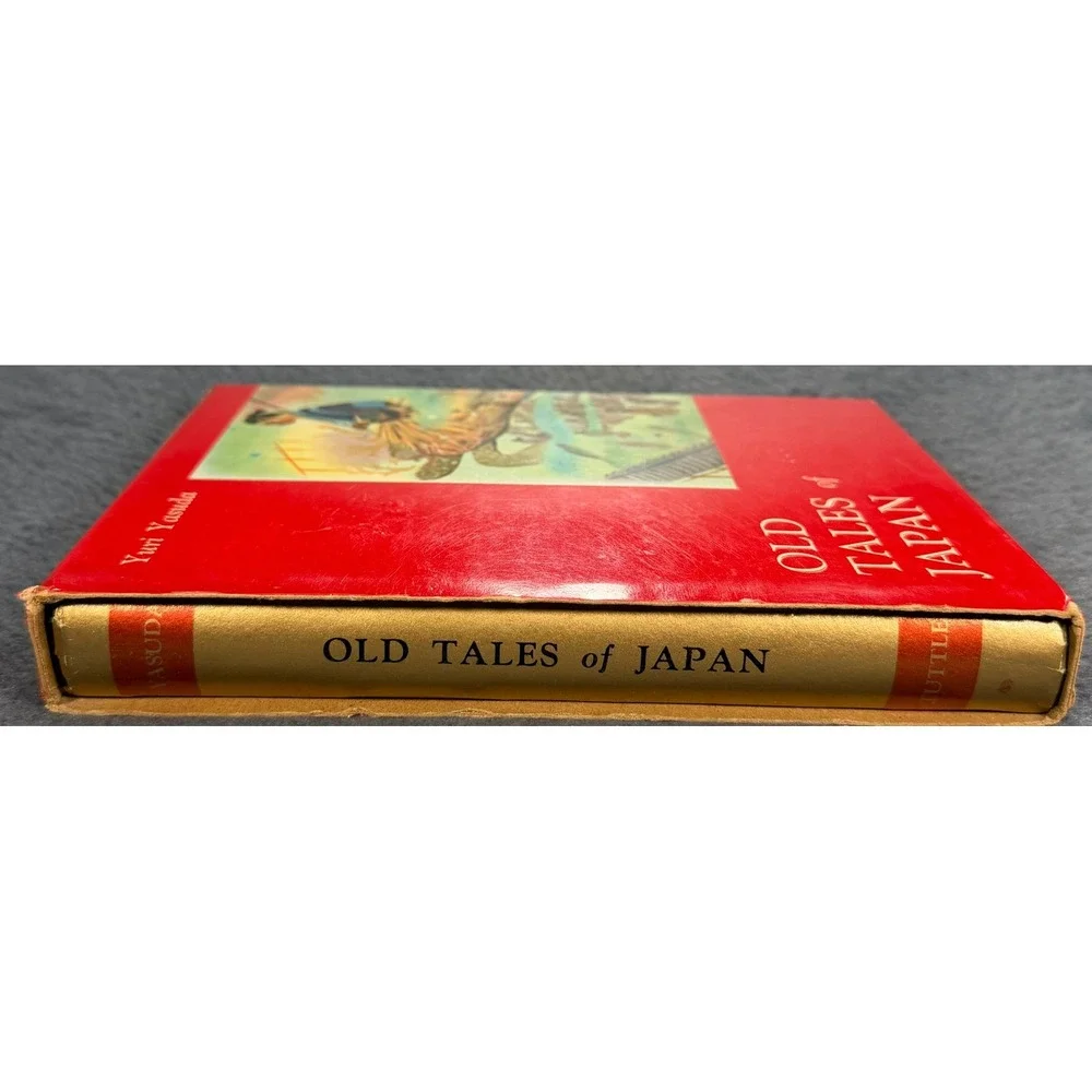 Old‎ Tales of Japan Yuri Yasuda 1956 3rd Ed Tuttle Illustrated Hardcover Book